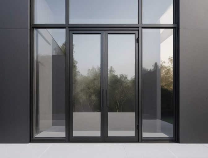 _Black_aluminum_window_frame_with_sleek_design_fi_0