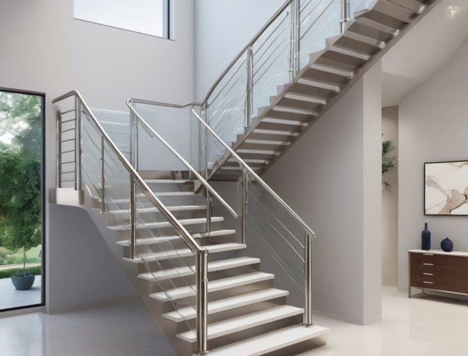 _Modern_stainless_steel_railing_installed_on_a_st_3